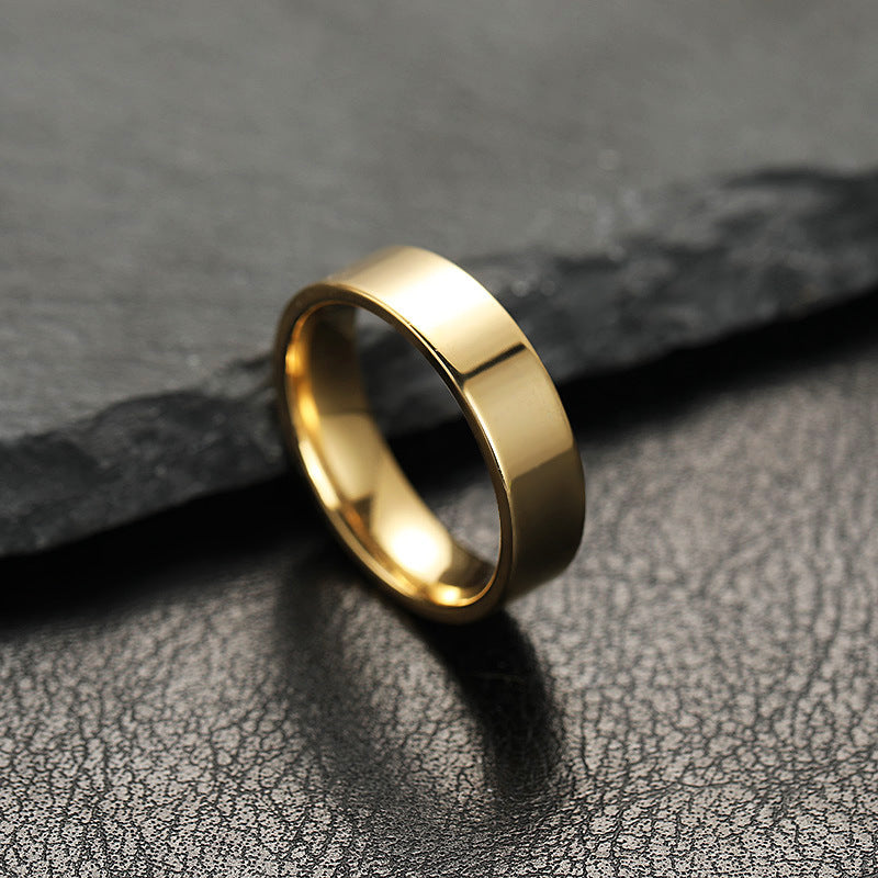 Wholesale Stainless steel ring shiny ring